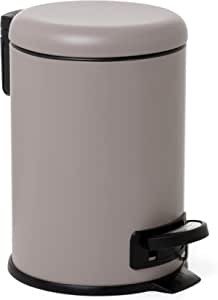 Pedal bucket 3L Nordic stainless steel/brown 8411801235331 1