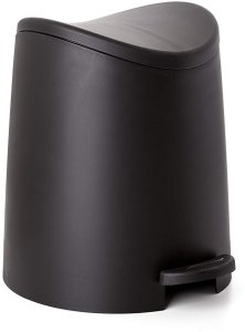 Bathroom pedal bin 3L Standard black 8411801224762 1