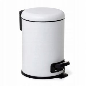 Kosz na pranie SEB Pedal bucket 3L Nordic stainless steel/white 8411801235324 2