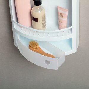 TATAY Corner shelf with drawer white 154432001 4