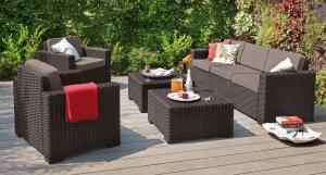 Garden table California brown 8711245126661 2