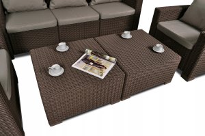 Garden table California brown 8711245126661 5