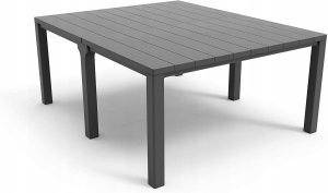 Garden4You Garden table Julie Double Table (2 configurations) grey 8711245150376 4