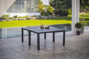 Garden4You Garden table Julie Double Table (2 configurations) grey 8711245150376 7