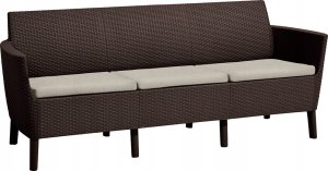 Darza three-seater sofa Salemo 3 Seater Sofa brown 8711245158204 1