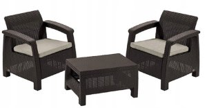 Garden furniture set Corfu Weekend brown 8711245158273 1