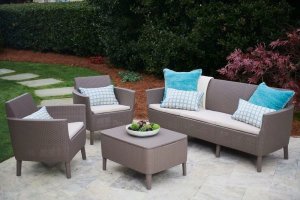 Keter Darza three-seater sofa Salemo 3 Seater Sofa bess 8711245158198 2