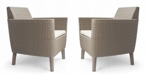 Garden chairs 2 pcs. Salemo Duo besi 8711245158846 1
