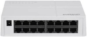 Switch|DAHUA|Desktop/pedestal|16x10Base-T / 100Base-TX|SF1016L 1