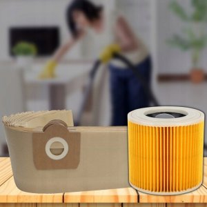 10x Worek do odkurzacza papierowy KARCHER WD3, WD3.200 MV 3 SE 4001 SE 4002 10