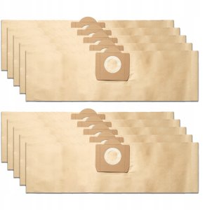 10x Worek do odkurzacza papierowy KARCHER WD3, WD3.200 MV 3 SE 4001 SE 4002 3