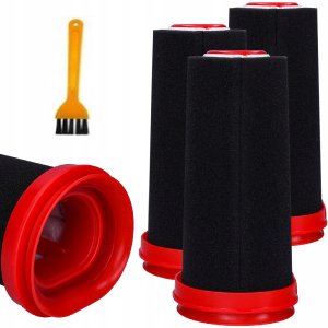 2x Filtr zmywalny Filtry do odkurzacza Bosch Seria Serie 4 Flexxo + Pędzel 1