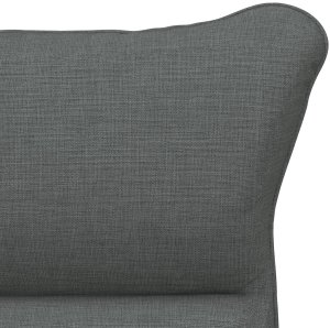 vidaXL Fotel relaksacyjny w ciemnoszarym materiale 7