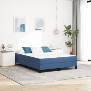 Materac kieszeniowy vidaXL Niebieski Średni 160x200x20 cm Tkanina 1