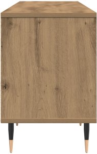 vidaXL Stojak TV Dąb Artisan Płyta wiórowa, Lite drewno Duży 6