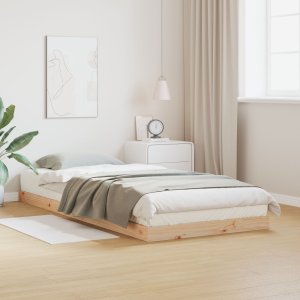 Łóżko z frame'm 80x210 cm z litego drewna sosnowego 1