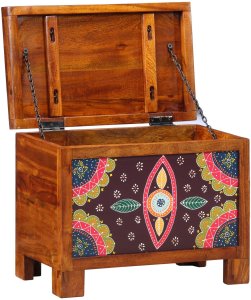 Bufety i szafki Brązowy, Wielokolorowy Lite drewno Średni 3