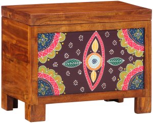 Bufety i szafki Brązowy, Wielokolorowy Lite drewno Średni 8