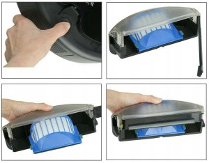 ZESTAW FILTRY SZCZOTKI do iRobot ROOMBA 600 605 610 620 650 670 681 65 696 5