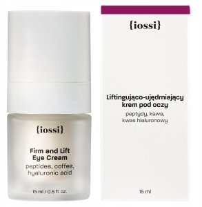 IOSSI_Firm and Lift Eye Cream odżywczy krem peptydowy pod oczy z Kawą i Kwasem Hialuronowym 15ml 1