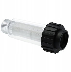 GERMAN 2x Filtr wody 3/4 do myjki KARCHER HD HDS Lavor Nilfisk Parkside Decker 4