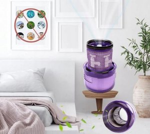 3x FILTR POWIETRZA ZMYWALNY DO DYSON V11 V15 Detect Absolute Animal Total 6