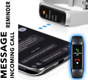 Smartband Damski RUBICON RNCF05 Rose Gold/Berry SMARUB214 6