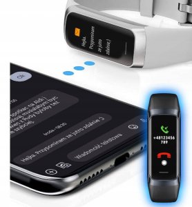 Smartband Damski RUBICON RNCF05 Rose Gold/Berry SMARUB214 9