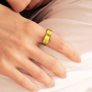 Smart Ring Rubicon R06 8 Złoty (SMARUB320) 11