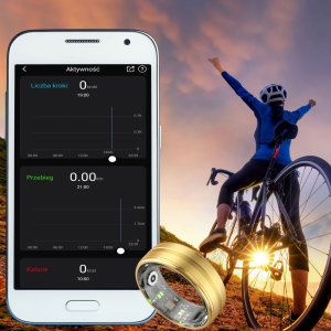 Smart Ring Rubicon R06 8 Złoty (SMARUB320) 8