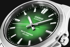 Zegarek Casio Zegarek Męski CASIO Solar MTS-RS100D-3AVDF + BOX 4
