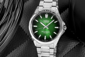 Zegarek Casio Zegarek Męski CASIO Solar MTS-RS100D-3AVDF + BOX 5