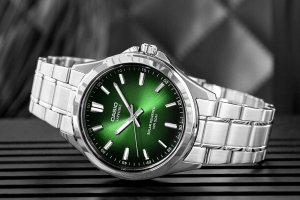 Zegarek Casio Zegarek Męski CASIO Solar MTS-RS100D-3AVDF + BOX 6