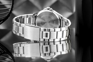 Zegarek Casio Zegarek Męski CASIO Solar MTS-RS100D-3AVDF + BOX 7