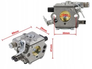 Gaźnik WALBRO DO STIHL 023 025 MS230 MS250 FILTR P 7