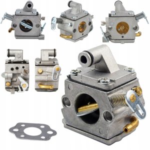 GERMAN Gaźnik do Piły STIHL 017 018 MS170 MS180 + USZCZELKA + FILTR POWIETRZA 2