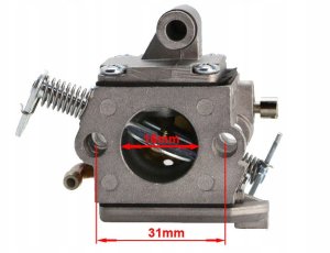 GERMAN Gaźnik do Piły STIHL 017 018 MS170 MS180 + USZCZELKA + FILTR POWIETRZA 5