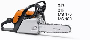 GERMAN Gaźnik do Piły STIHL 017 018 MS170 MS180 + USZCZELKA + FILTR POWIETRZA 9