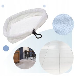 1x NAKŁADKA Z MIKROFIBRY DO MOPA PAROWEGO H2O ADLER SILVERCREST JAKOŚĆ 2