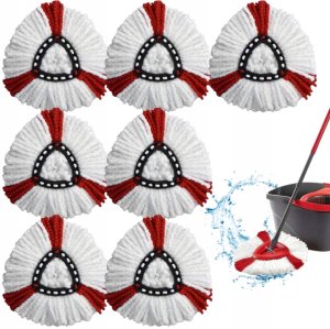 7 X WKŁAD DO MOPA VILEDA EASY WRING CLEAN TURBO OBROTOWEGO ULTRA CHŁONNE 1