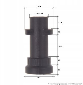 GERMAN Pianownica do myjki KARCHER K2 K3 K4 K5 K6 K7 Full Control, compact Bisanti 3
