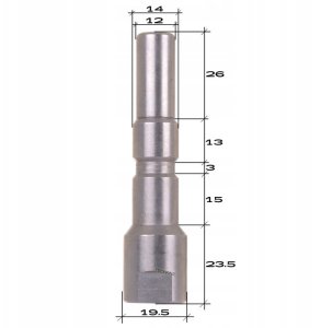 GERMAN Zestaw szybkozłączek do myjki KRANZLE pistoletu na gwint M22x1,5mm 2