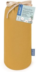 Wodoodporny ochraniacz na materac - prześcieradło 2w1 do wysokości 35cm Respira Velfont ROZMIAR: 200x200 cm,  Kolor: NaturaI 2