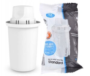 Dzbanek szklany Crystal czarny SeeYoo 3 stalowe 5