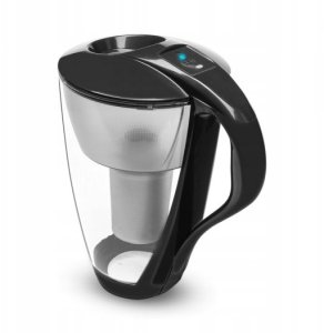 Dzbanek szklany Crystal grafit SeeYoo Set3 stalowe 2