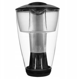 Szklany dzbanek Dafi CRYSTAL LED czarny 12xUnimax 12