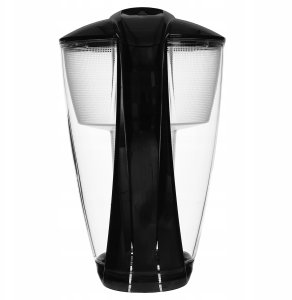 Szklany dzbanek Dafi CRYSTAL LED czarny 12xUnimax 5