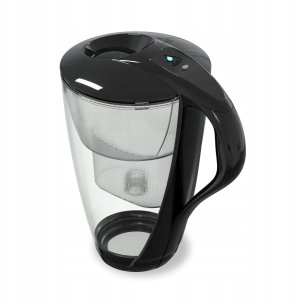 Dzbanek filtrujący Dafi Szklany dzbanek filtrujący CRYSTAL LED czarny 6 wkładów Unimax 2