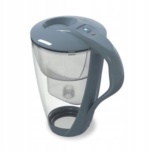 Dzbanek filtrujący Dafi Szklany dzbanek CRYSTAL LED stalowy 10xUnimax 6