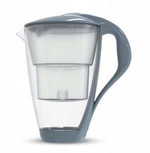 Dzbanek filtrujący Dafi Szklany dzbanek CRYSTAL LED stalowy 10xUnimax 8